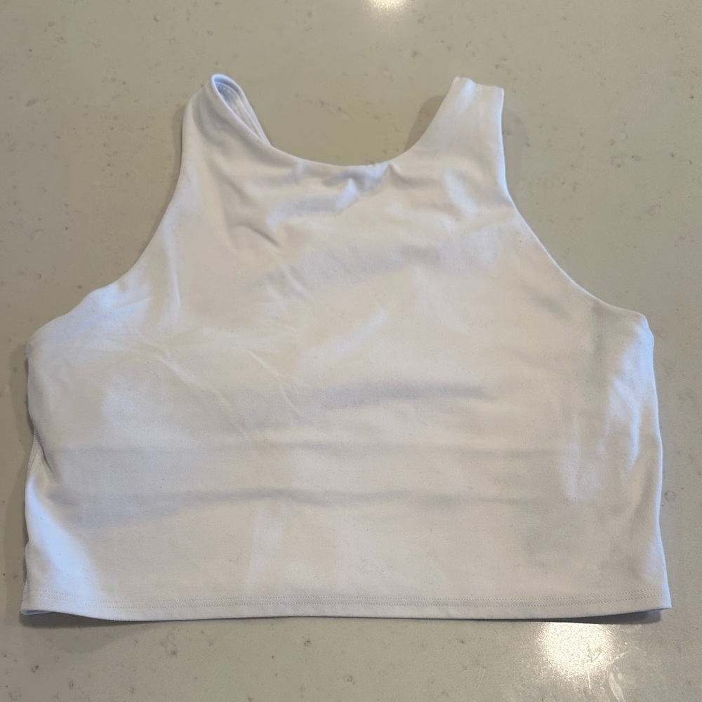 Athleta Transcend High Neck Crop Sports Bra NWOT Size Small